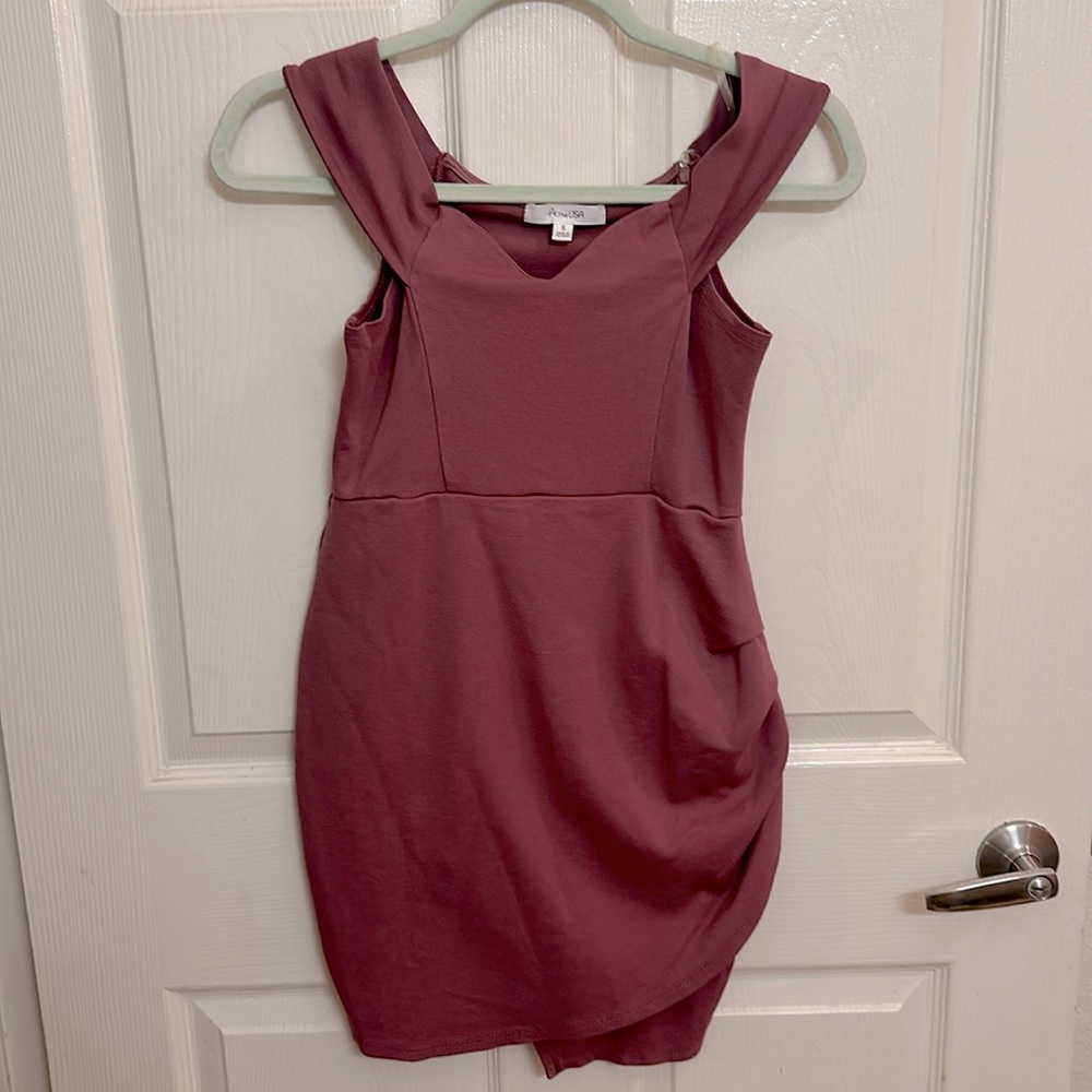 Pink Sleeveless Minidress